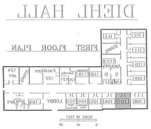 Diehl 1st floor plan